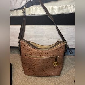 Giani Bernini brown leather purse